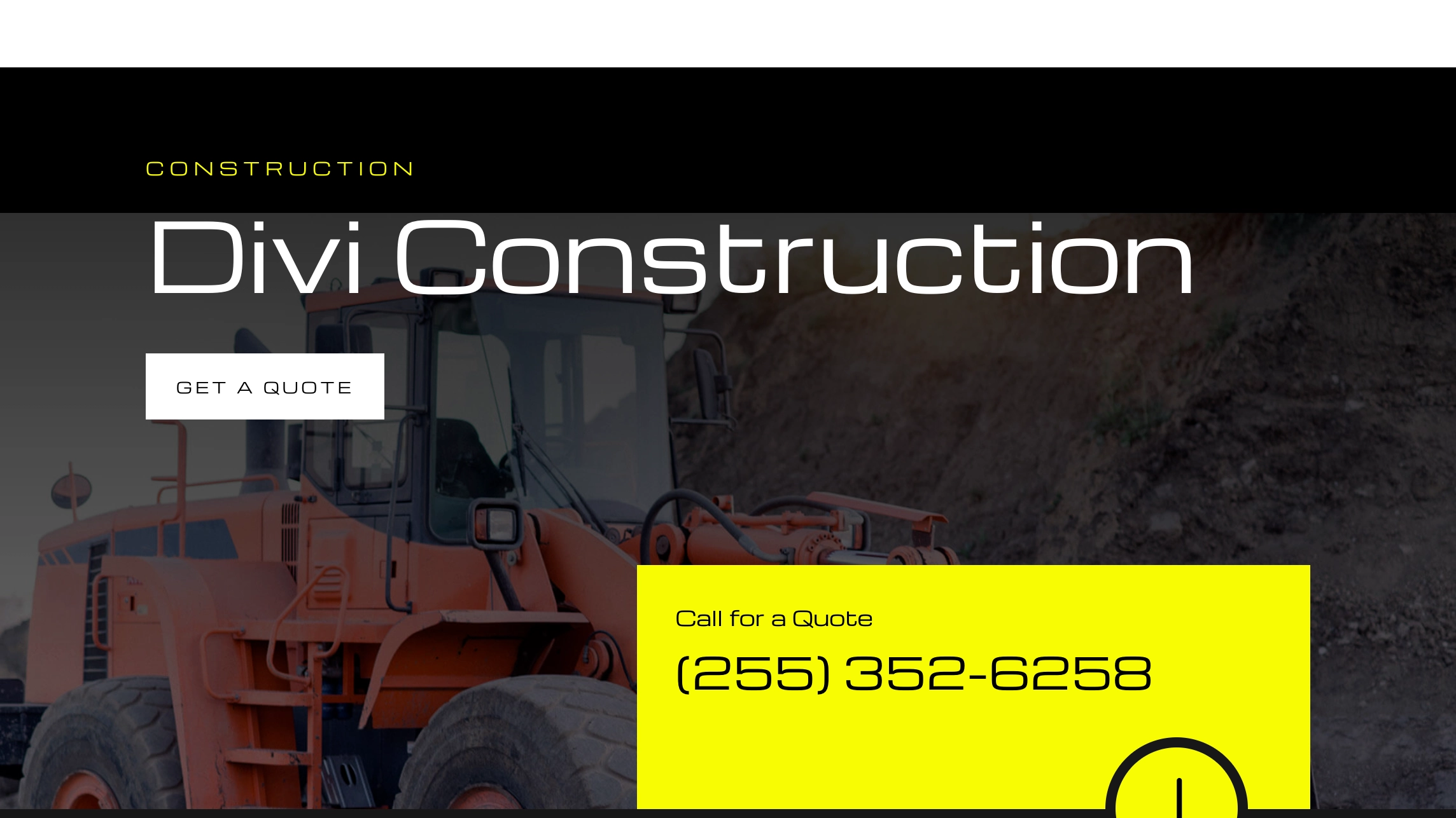 wykonanie strony dla branży budowlanej